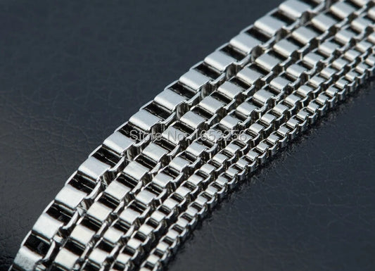 5 meters 2mm Stainless Steel Square Box Link Chain Jewelry