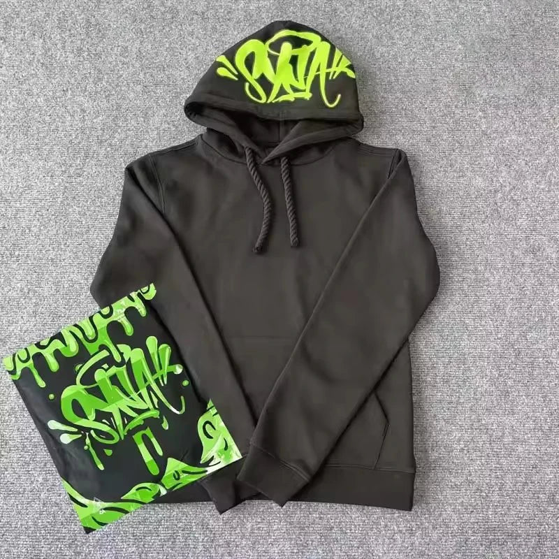 Brand Tracksuit Central Cee Cotton Hoodie