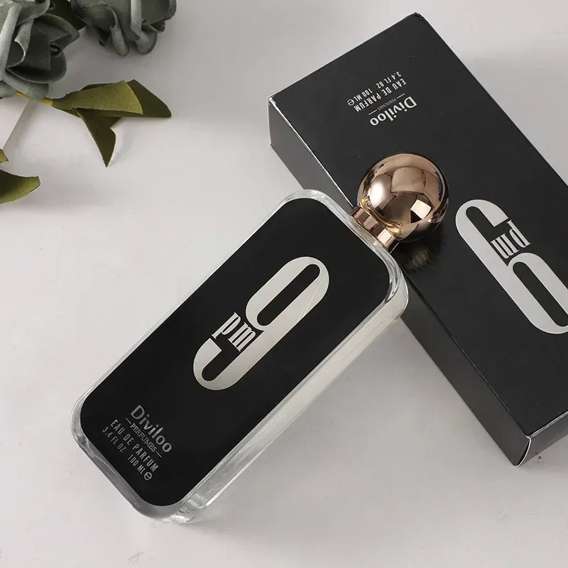 1:1 100ml/ 3.4oz 9PM 9AM Original Men Perfume Light, Long Lasting Fragrance Eau De Parfum