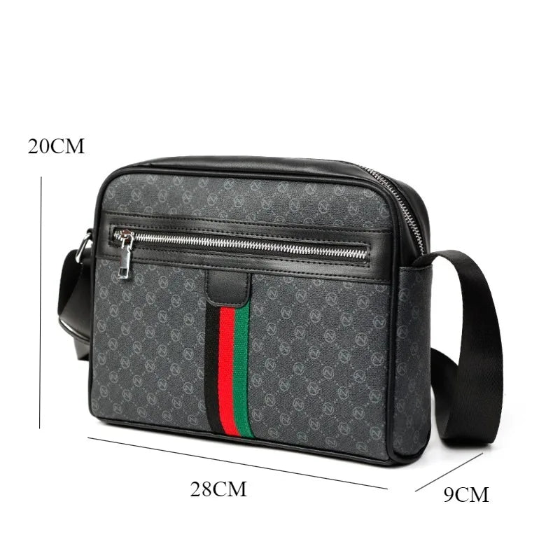 Monogram Crossbody Bag Letter Printed