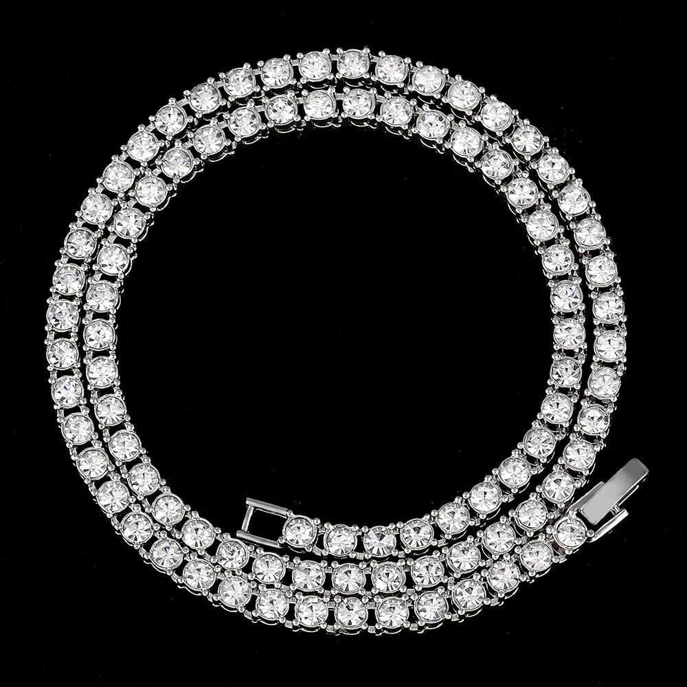 Iced Out 4mm Tennis Chain 18/20inch