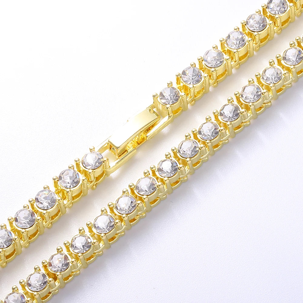Iced Out 4mm Tennis Chain 18/20inch