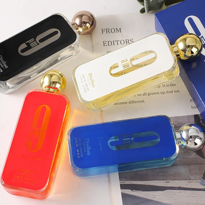 1:1 100ml/ 3.4oz 9PM 9AM Original Men Perfume Light, Long Lasting Fragrance Eau De Parfum