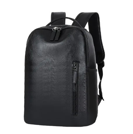 Men's Backpack Plaid High School College Bag 15-inch Laptop Rucksack