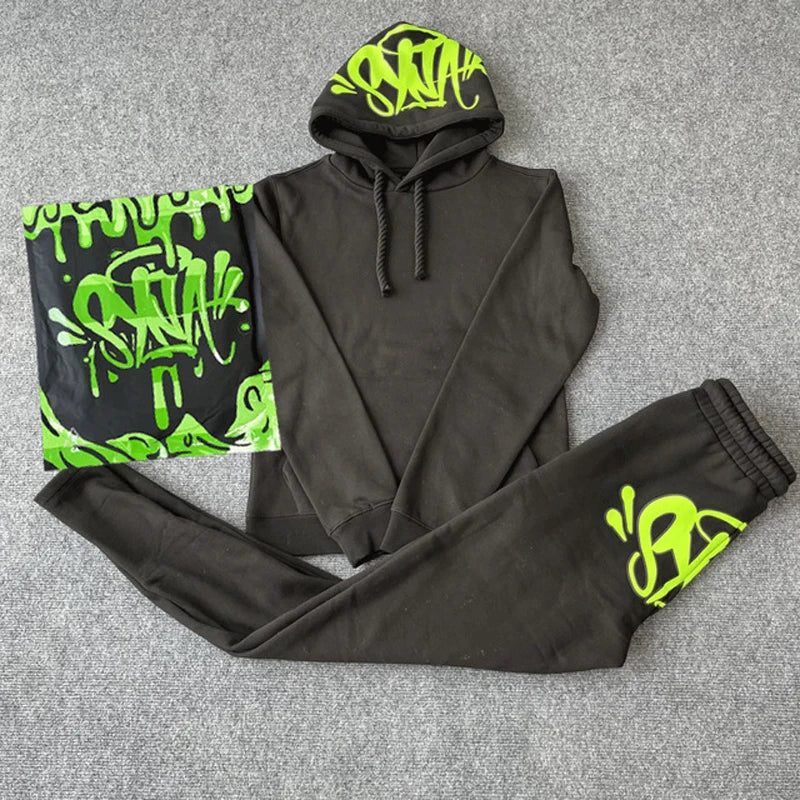 Brand Tracksuit Central Cee Cotton Hoodie