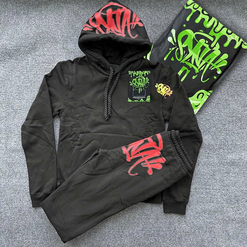 Brand Tracksuit Central Cee Cotton Hoodie