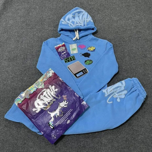 Brand Tracksuit Central Cee Cotton Hoodie