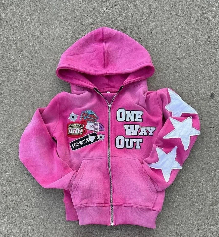oversized hoodie Y2K