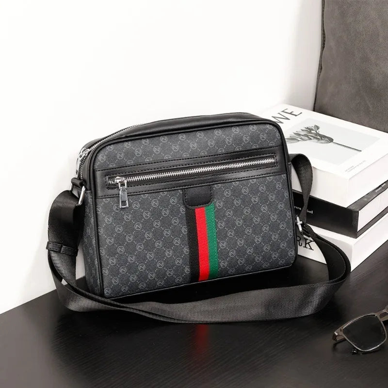 Monogram Crossbody Bag Letter Printed