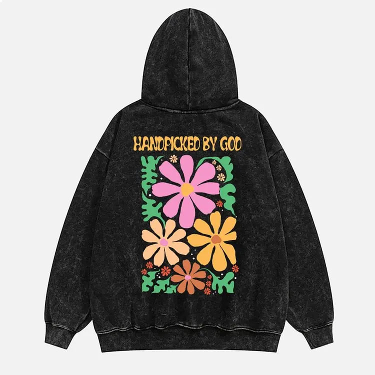 NEW Jesus Saves Unisex Printed Acid Washed Hoodie