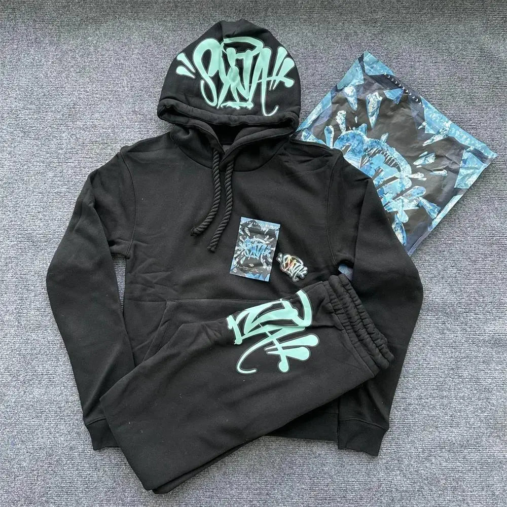 Brand Tracksuit Central Cee Cotton Hoodie