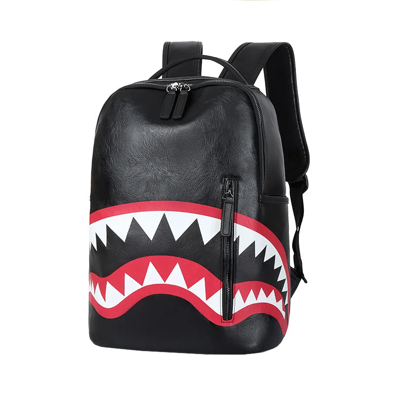 Men's Backpack Plaid High School College Bag 15-inch Laptop Rucksack