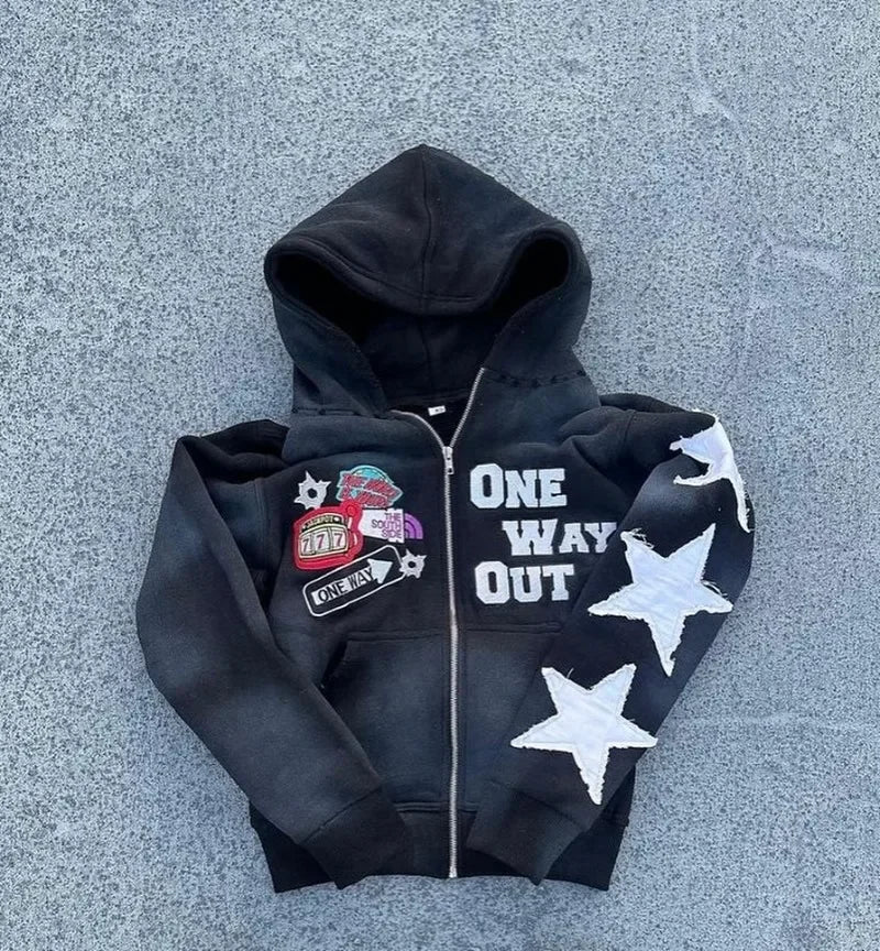 oversized hoodie Y2K